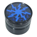 FlashFusion Herb Mill Grinder - 4 Piece Blue 63mm | Dry Herb Vaporiser Accessories | VapourOxide Australia
