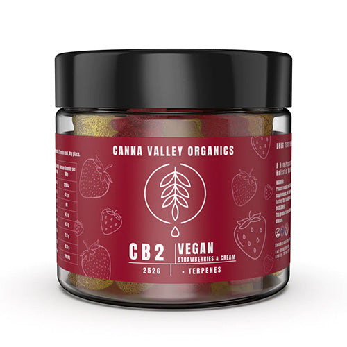 Strawberries & Cream - Canna Valley Organics- Vegan | VapourOxide Australia