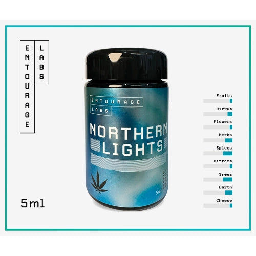 Northern Lights 5ml | Strain Profile | Entourage Labs | Terpenes | VapourOxide Australia