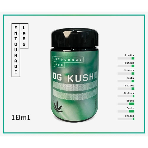 OG Kush 10ml | Terpene Strain Profile | Entourage Labs | VapourOxide Australia