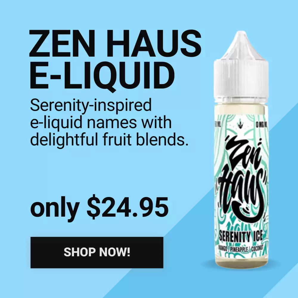Zen Haus E-liquid | VapourOxide | Vape Juice Picks of the month