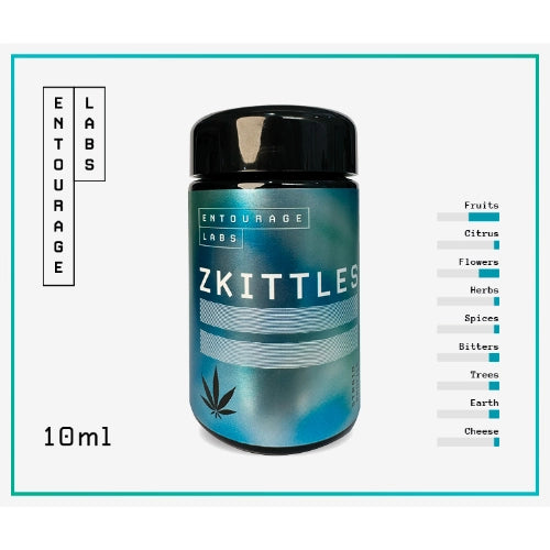 Zkittles 10ml | Strain Profile | Entourage Labs | Terpenes | VapourOxide Australia