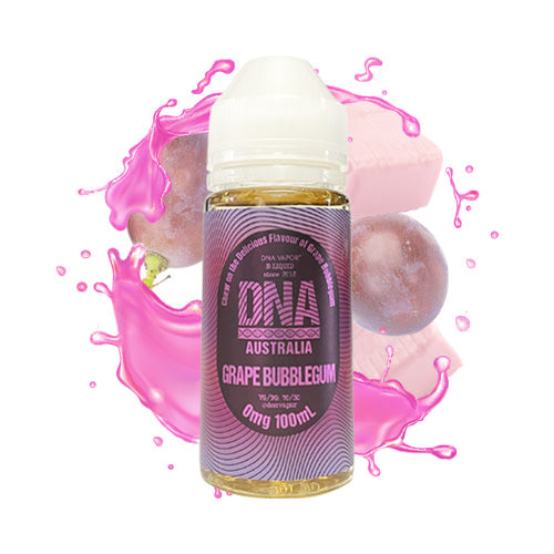 Grape Bubblegum 100ml | DNA Vapor | VapourOxide Australia
