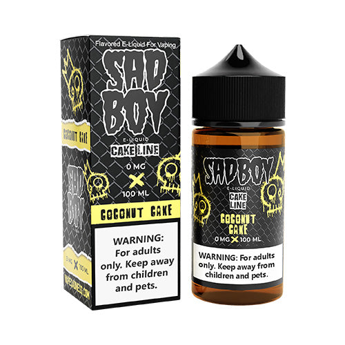 Coconut Cake Vape E-Liquid | Sadboy E-liquids | VapourOxide Australia