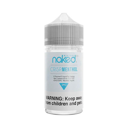 Naked 100 Crisp Menthol E-Liquid | VapourOxide Australia