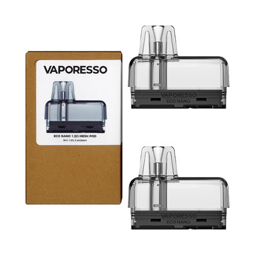 Vaporesso ECO Nano Pods 1.2ohm Mesh | Replacement Vape Pods | VapourOxide Australia