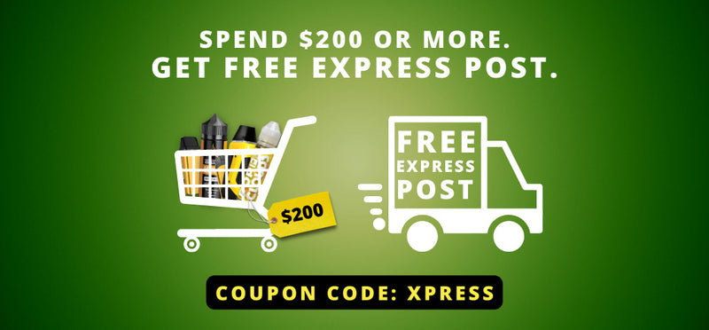 Get Free Express postage when you spend $200 or more