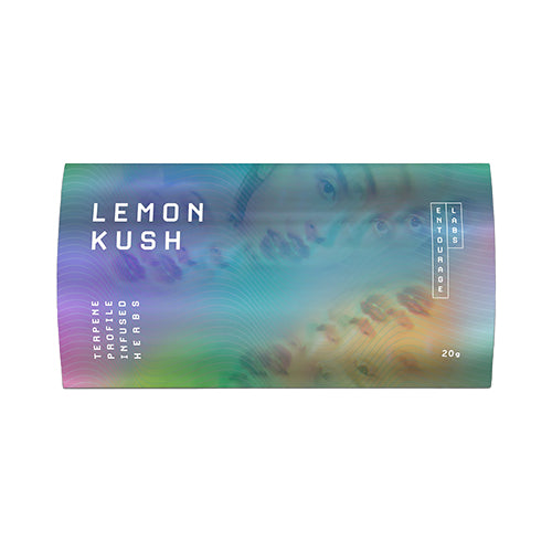 Lemon Kush Herbal Terpenes Pouch Entourage Labs | VapourOxide Australia