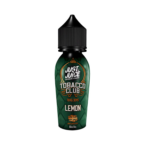 Lemon Tobacco Vape E-Liquid | Just Juice Tobacco Club | VapourOxide Australia