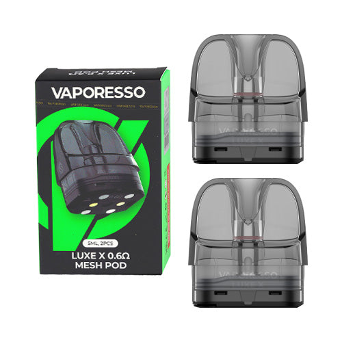 Luxe X Replacement Pods 0.6ohm | Vaporesso - Replacement Vape Pods | VapourOxide Australia