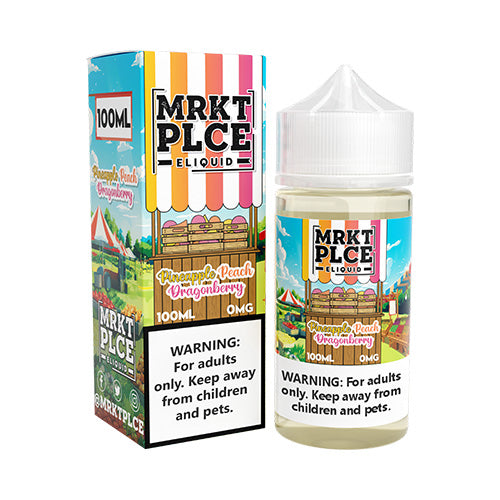 Pineapple Peach Dragonberry Vape E-Liquid | MRKT PLCE | VapourOxide Australia