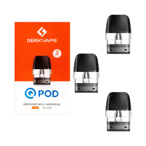 GeekVape Q Cartridge Replacement Vape Pods 0.6ohm | VapourOxide Australia