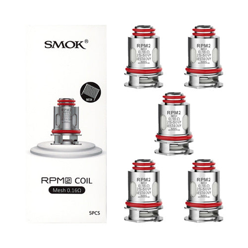 RPM 2 Coils Mesh 0.16ohm | SMOK - Replaceable Vape Coils