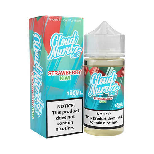 Strawberry Kiwi Iced Vape E-Liquid | Cloud Nurdz | VapourOxide Australia