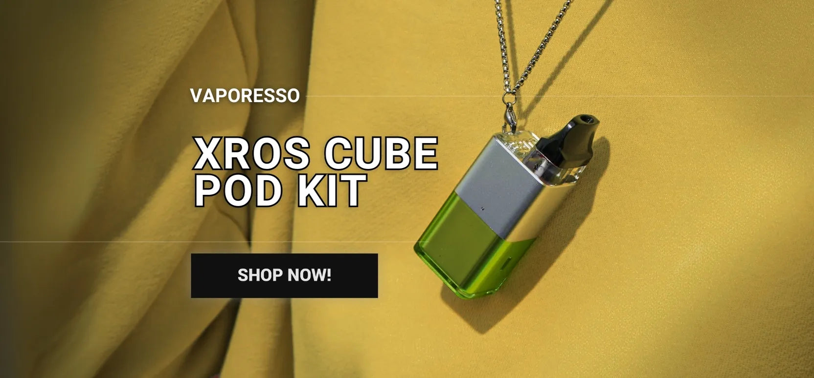 Vaporesso Xros Cube Vape Pod Kit Homepage Banner
