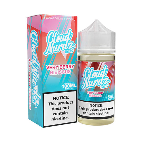 Very Berry Hibiscus Iced Vape Juice - Cloud Nurdz | VapourOxide Australia