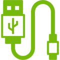 Charging cable icon