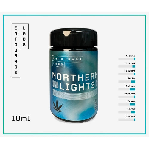 Northern Lights 10ml | Strain Profile | Entourage Labs | Terpenes | VapourOxide Australia