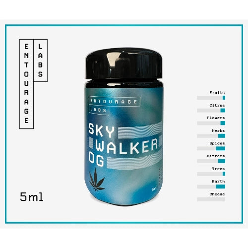 Sky Walker OG 5ml | Strain Profile | Entourage Labs | Terpenes | VapourOxide Australia