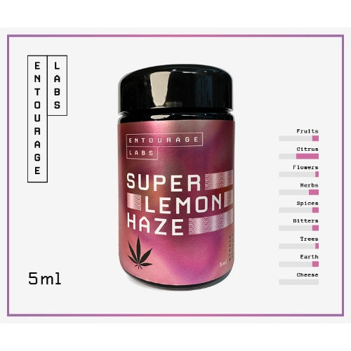Super Lemon Haze 5ml | Strain Profile | Entourage Labs | Terpenes | VapourOxide Australia