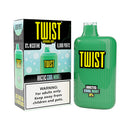 Twist 6000 Puff Disposable Pod Vape Arctic Cool Mint | VapourOxide Australia