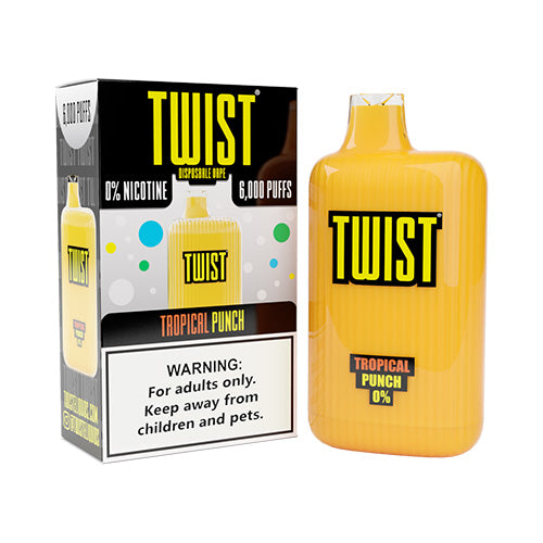 Twist 6000 Puff Disposable Pod Vape Tropical Punch | VapourOxide Australia