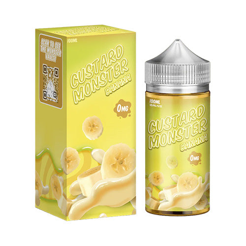 Banana Vape E-Liquid | Custard Monster | VapourOxide Australia