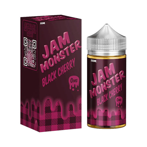 Black Cherry Vape E-Liquid | Jam Monster | VapourOxide Australia
