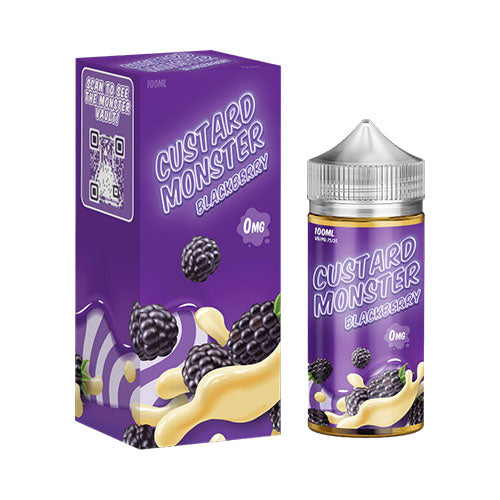Blackberry Vape E-Liquid | Custard Monster | VapourOxide Australia
