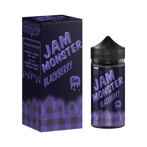 Blackberry Vape E-Liquid | Jam Monster | VapourOxide Australia