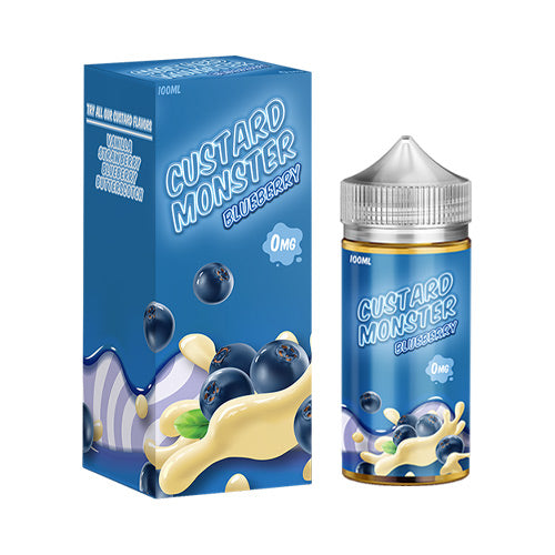 Blueberry Vape E-Liquid | Custard Monster | VapourOxide Australia