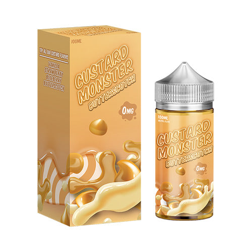 Butterscotch Vape E-Liquid | Custard Monster | VapourOxide Australia