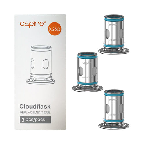 Cloudflask Coils 0.25ohm | Aspire | VapourOxide Australia