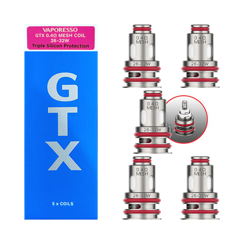 GTX Coils 0.4ohm | Vaporesso - Replaceable Vape Coils