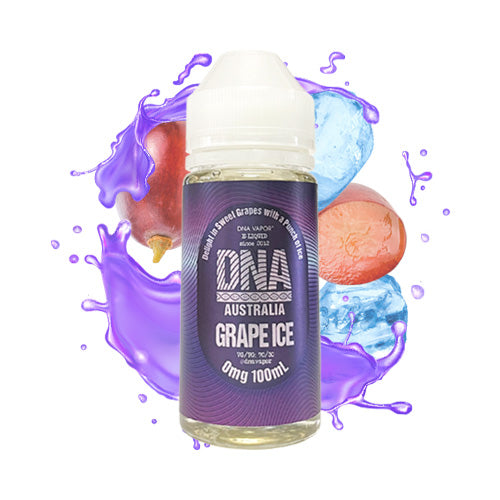 Grape Ice Vape E-Liquid | DNA Vapor | VapourOxide Australia