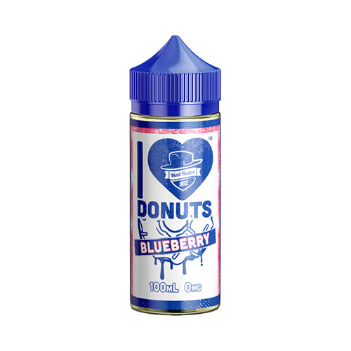 I Love Donuts Blueberry Vape E-Liquid 100ml | Mad Hatter | VapourOxide Australia