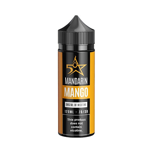 Mandarin Mango Vape E-Liquid | Five Star Juice | VapourOxide Australia