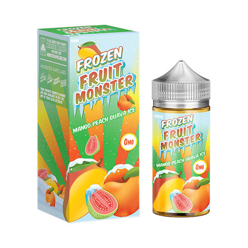 Mango Peach Guava Ice Vape E-Liquid | Frozen Fruit Monster | VapourOxide Australia