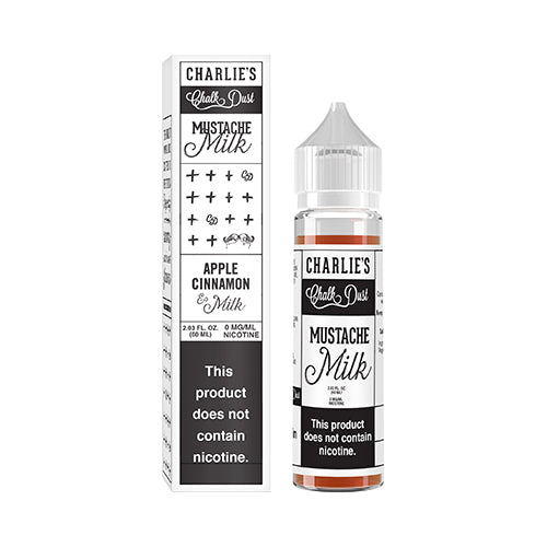 Moustache Milk Vape E-Liquid | Charlies Chalk Dust | VapourOxide Australia