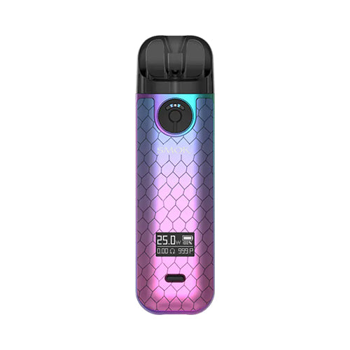Novo 4 Pod Mod Kit Cyan Pink Cobra | SMOK | VapourOxide Australia