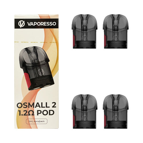 OSMALL 2 Replacement Pods 1.2ohm 4pack | Vaporesso - Replacement Vape Pods | VapourOxide Australia