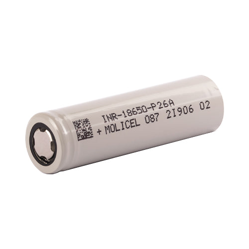 Molicel P26A Battery | 2600mAh 18650 Battery | VapourOxide Australia