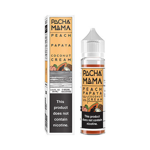 Peach Papaya Coconut Cream Vape E-Liquid | Pacha Mama | VapourOxide Australia