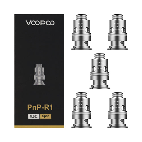 PnP Coils R1 0.8ohm | VooPoo - Replaceable Vape Coils