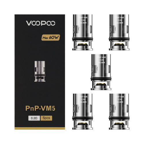 PnP Coils VM5 0.2ohm | VooPoo - Replaceable Vape Coils