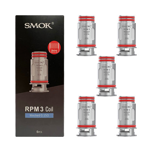 SMOK RPM 3 Replaceable Vape Coils 0.15ohm Meshed | VapourOxide Australia