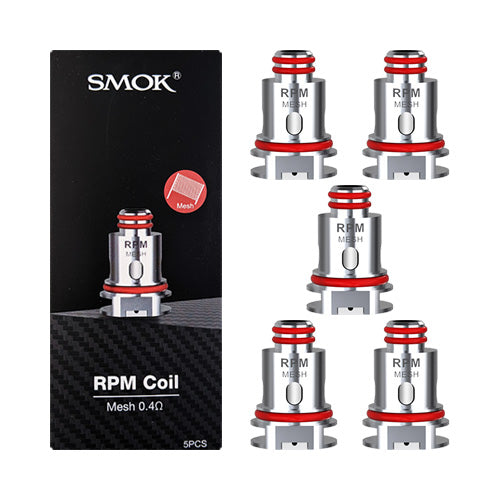 RPM Coils 0.4ohm Mesh | SMOK - Replaceable Vape Coils | VapourOxide Australia