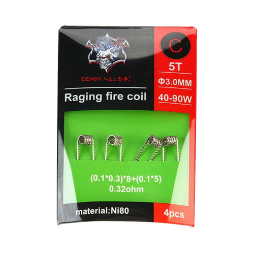 Raging Fire Coil Type C | Demon Killer | VapourOxide Australia