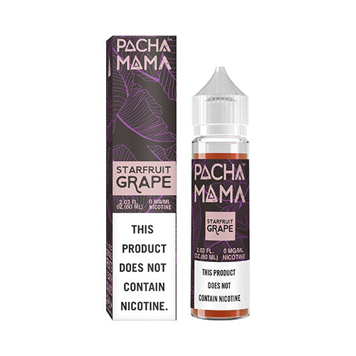 Starfruit Grape Vape E-Liquid | Pacha Mama Salts SubOhm | VapourOxide Australia