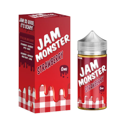 Strawberry Vape E-Liquid | Jam Monster | VapourOxide Australia